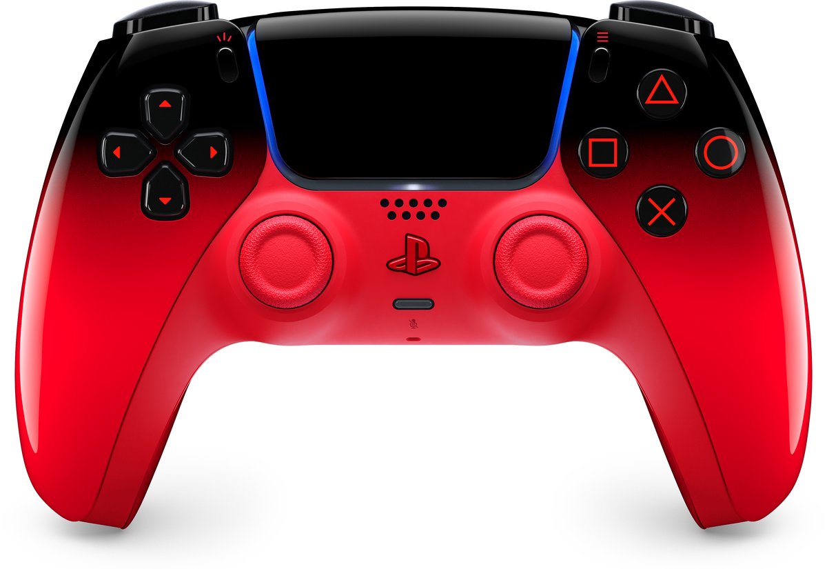 Bol.com Sony PS5 DualSense Draadloze Controller - Techno Red aanbieding