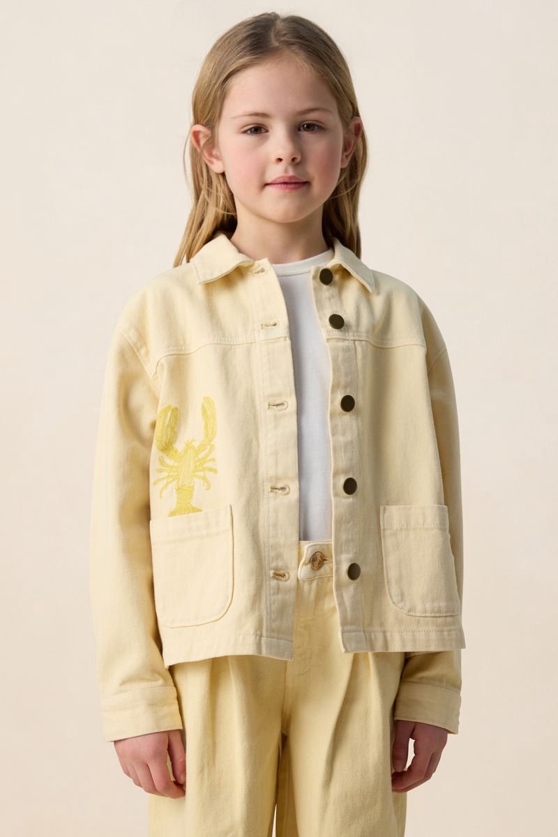 Sissy-Boy - Lichtgeel jack met embroidery