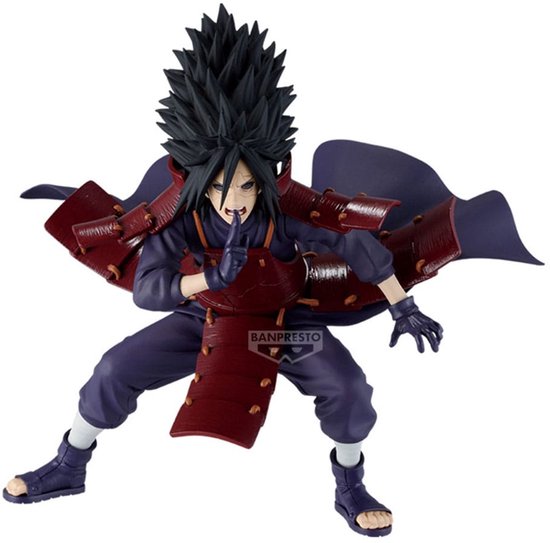 Banpresto Naruto Shippuden Vibration Stars PVC Statue Madara Uchiha 17 cm Beeld