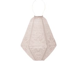Lumiz Solar Tuinverlichting - Lampion op zonne energie - Can - 30 cm - Soft Blush