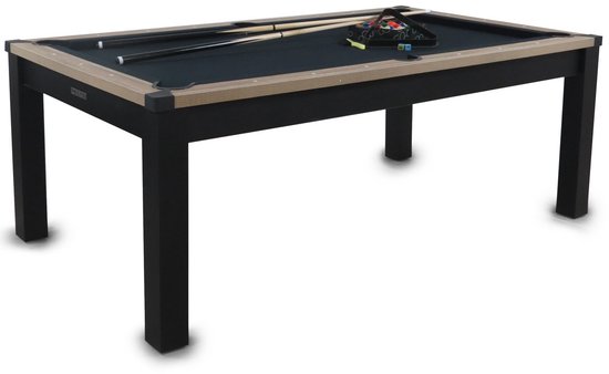 Pegasi Pooltafel Florence 7ft - Incl. Multi top Florence - Zwart - Hout - Pooltafel voor thuis van Merkloos — afbeelding 2