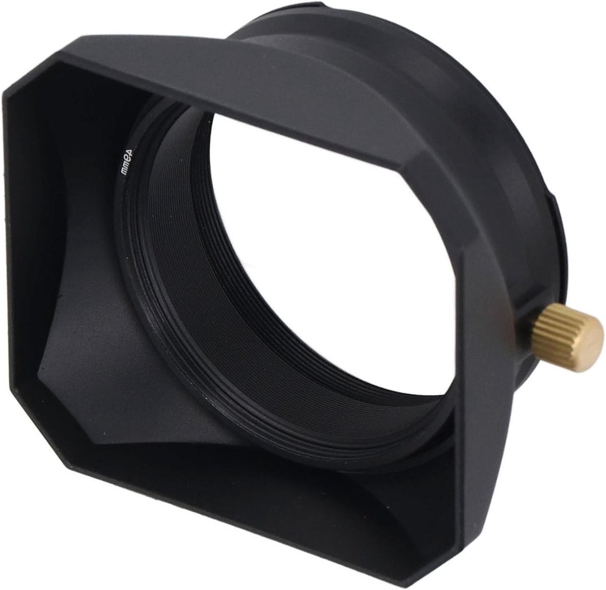 Vierkante Metalen Lens Bescherming voor X100VI - Zwart - 49mm Adapterring - Fuji X100V Camera