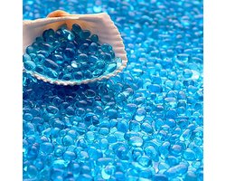 Decoratief Kristal Zand en Stenen voor Aquaria en Terraria - 410g