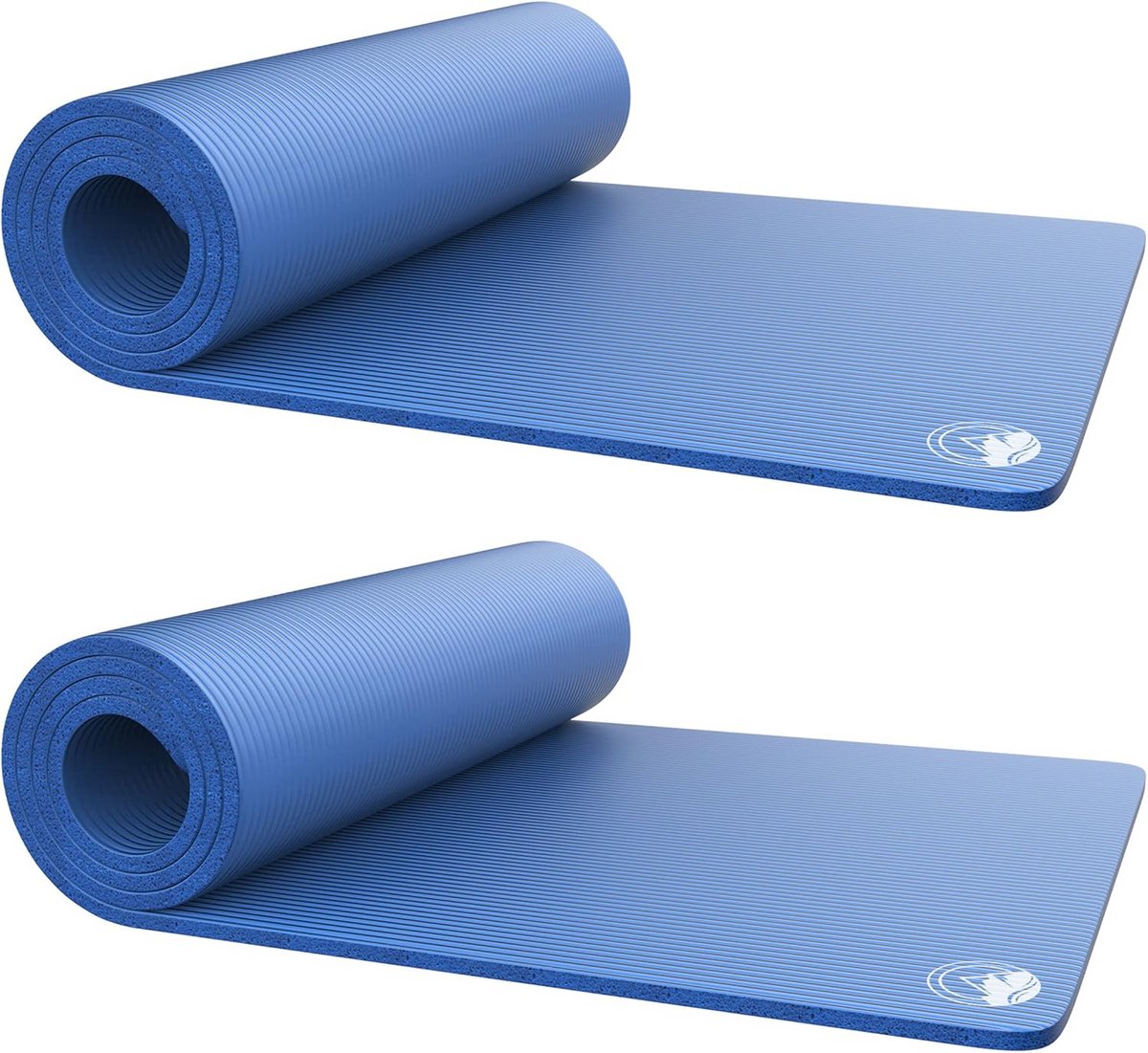Set van 2 Kampeer Slaapmatten 1.25 cm Dik - Waterdichte Schuim Onderlegger met Banden