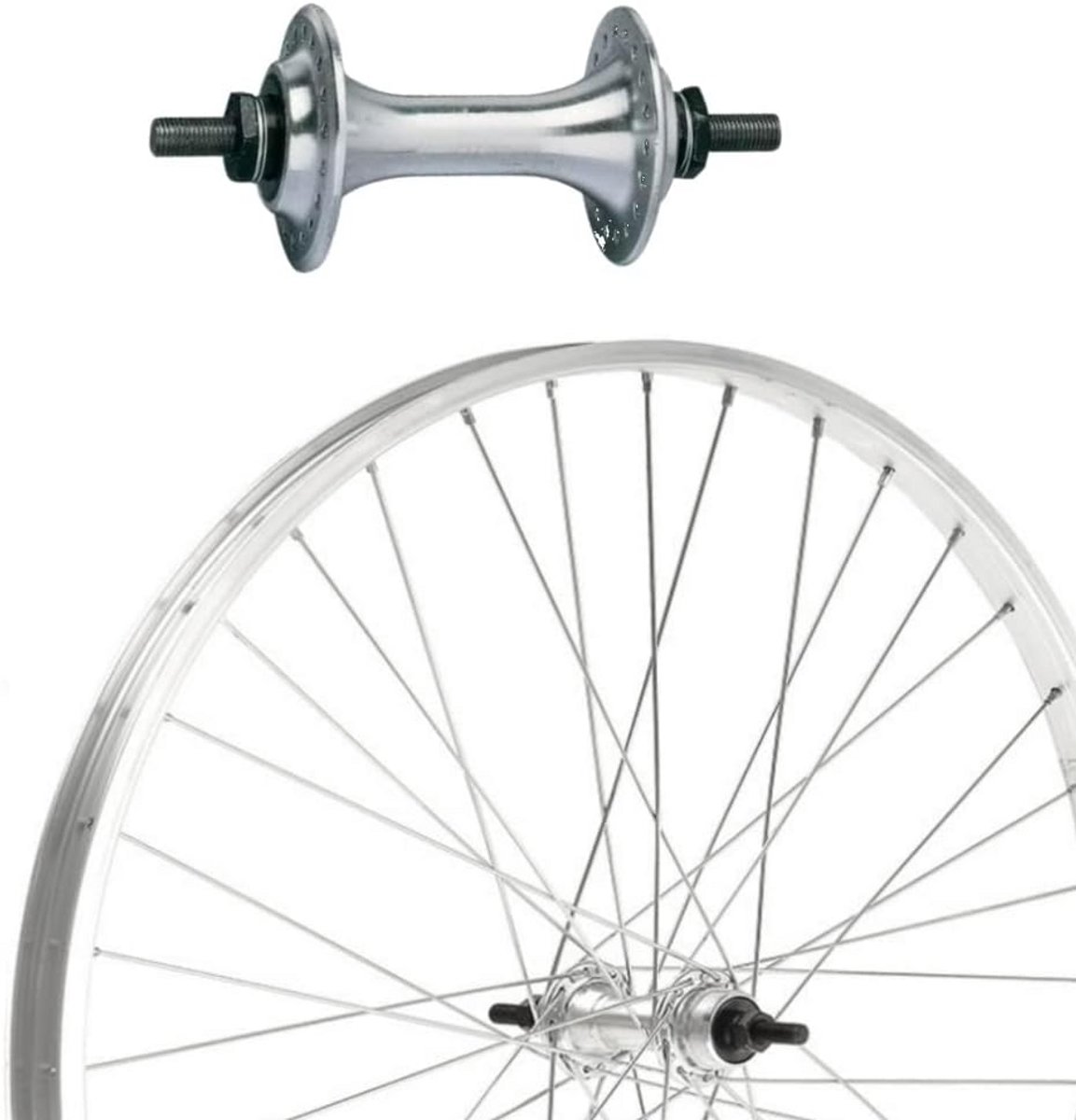 Voorwiel Fiets 26 Inch Mountainbike Velg & Spaken
