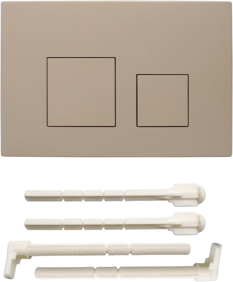 Bedieningspaneel Toiletspoeling Compatibel met Diverse Spoelsystemen Kunststof