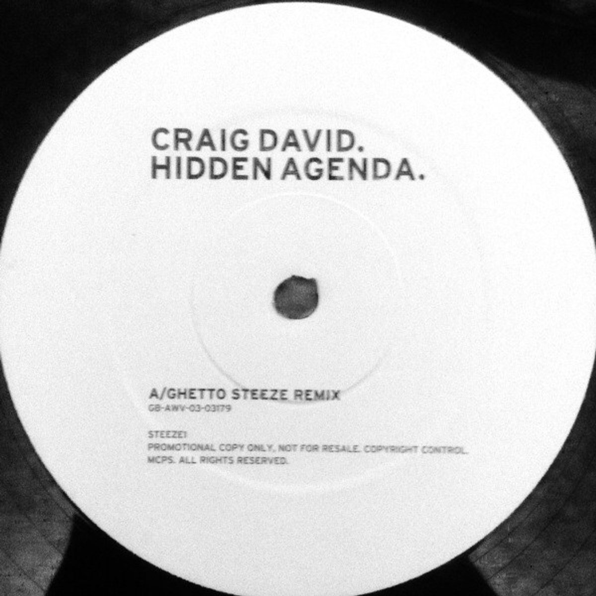 Craig David - Hidden Agenda (ghetto Steeze Remix)