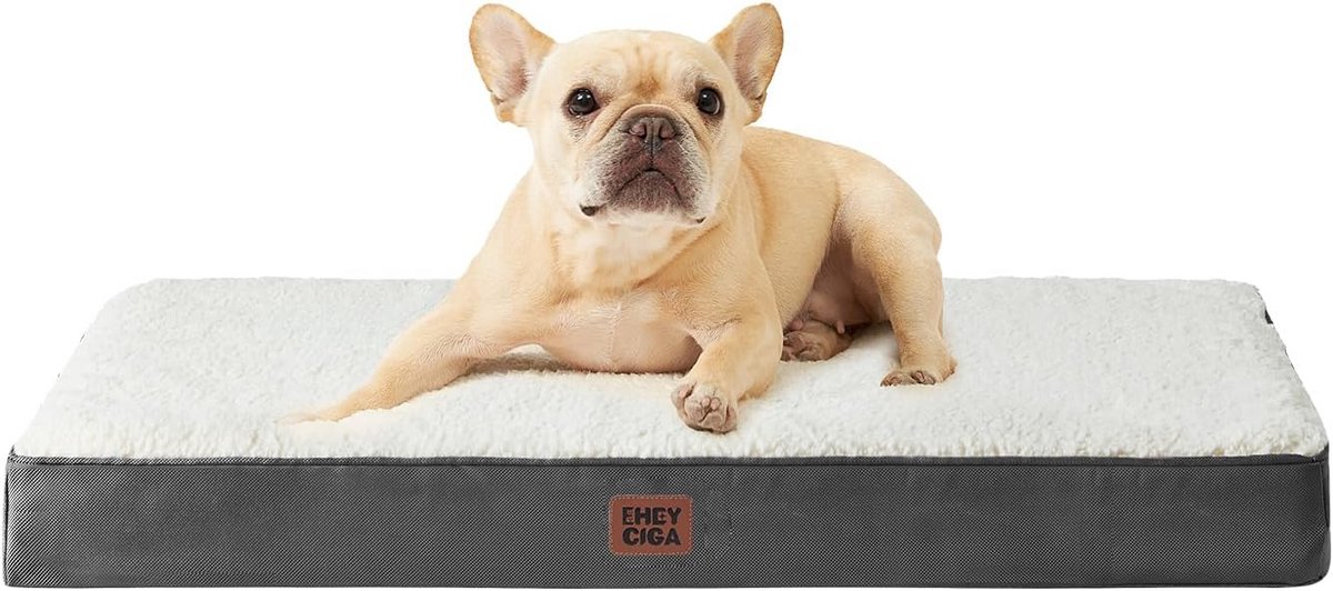 Orthopedisch Hondenkussen voor Kleine Honden | Wasbaar en Pluizig Hondendeken met Afneembare Hoes