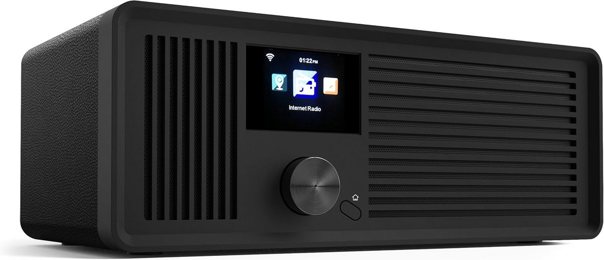 DAB+ Internetradio Stereo met Wifi, FM, AUX en Wekkerfunctie
