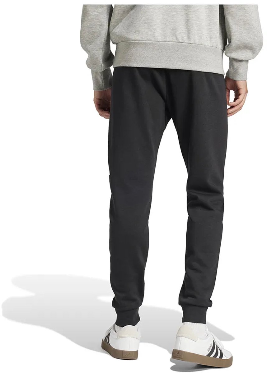 Adidas Essentials Big Logo Cuffed Fleece Joggers Regular Man Zwart
