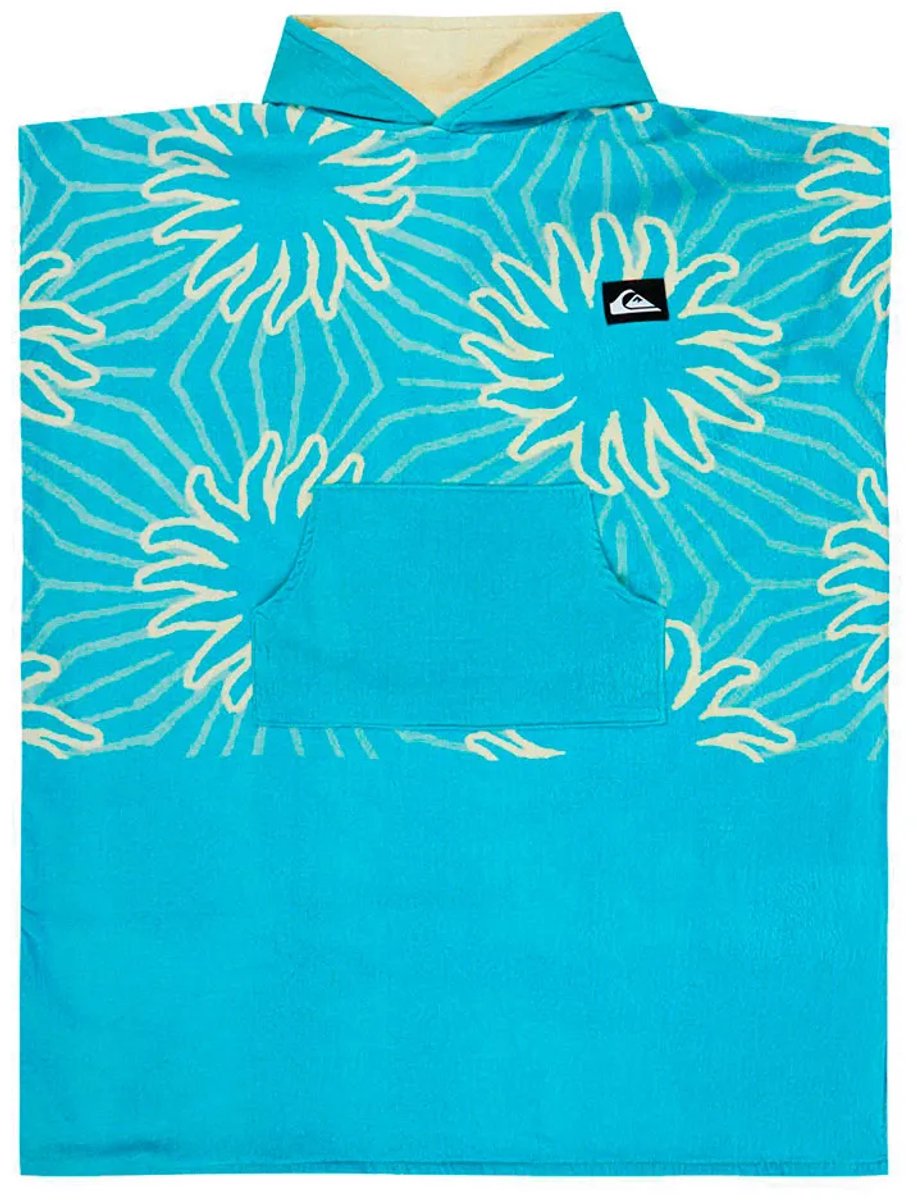Quiksilver Aqyaa03233 Poncho Aqua Ocean Mayhem