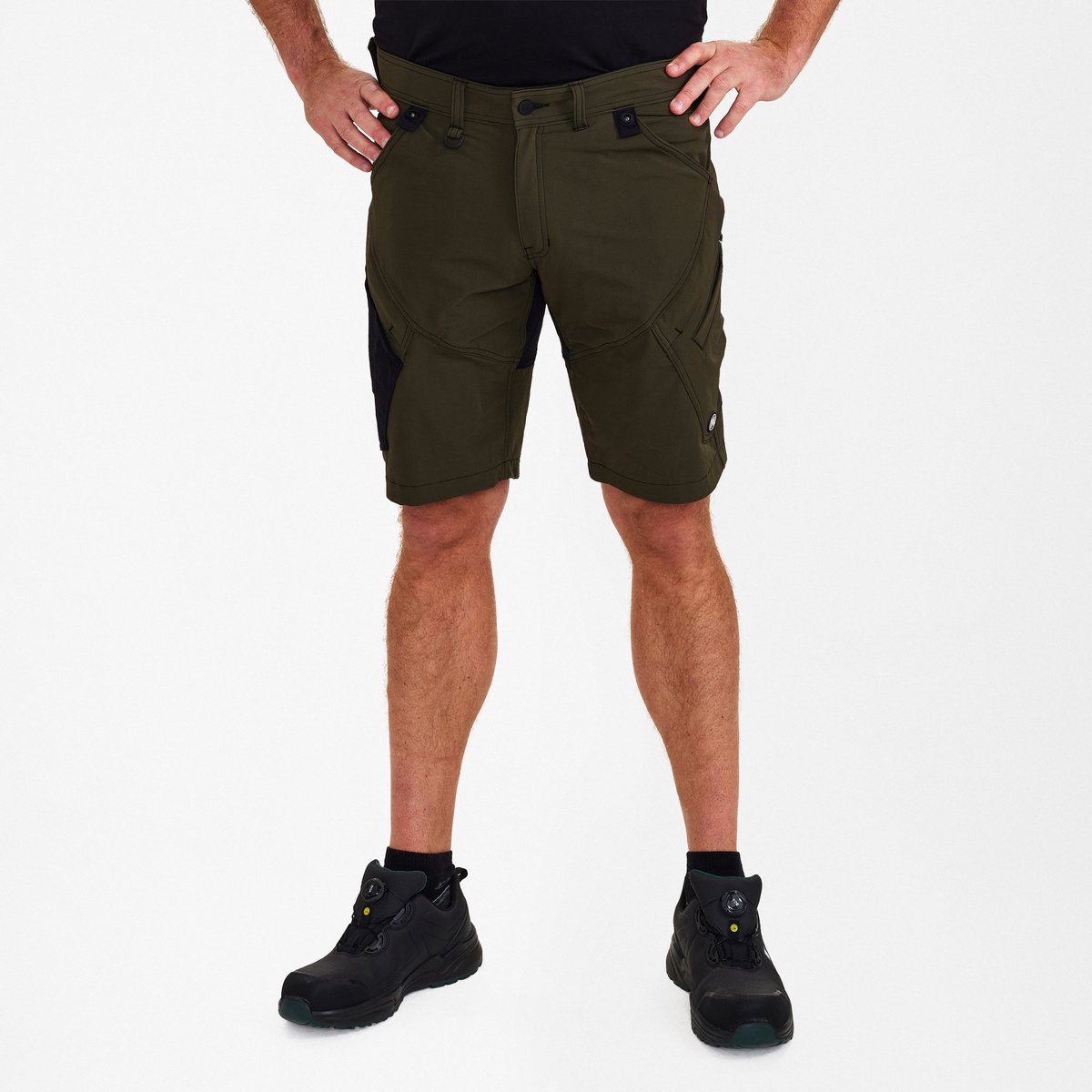 Engel X-treme werkshorts met 4-weg-stretch 6366-317 - Forest Green - 54