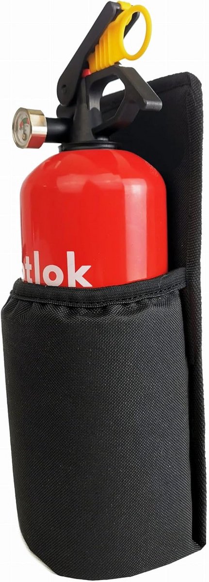 Brandblusserhoes 1 kg met Klittenbandbevestiging voor Auto, Camper en Aanhanger