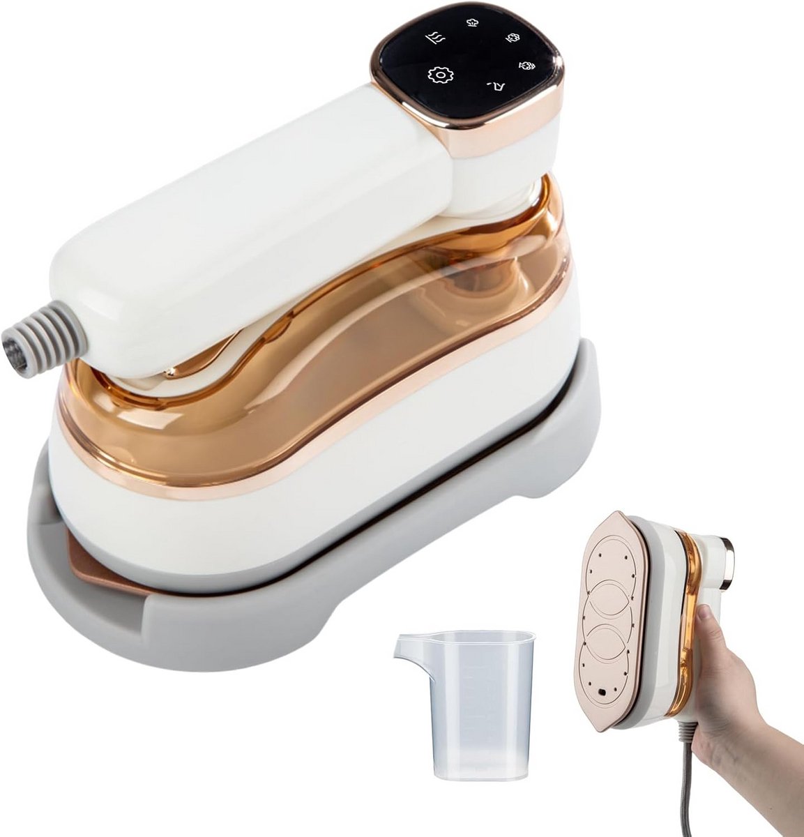 Draadloze Handstomer 1200W - Draagbare Kledingstomer & Stoomreiniger voor Reizen