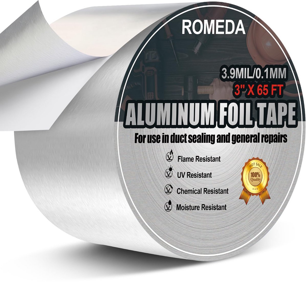 Aluminium Tape voor Isolatie en Afdichting - Hittebestendig en Zelfklevend