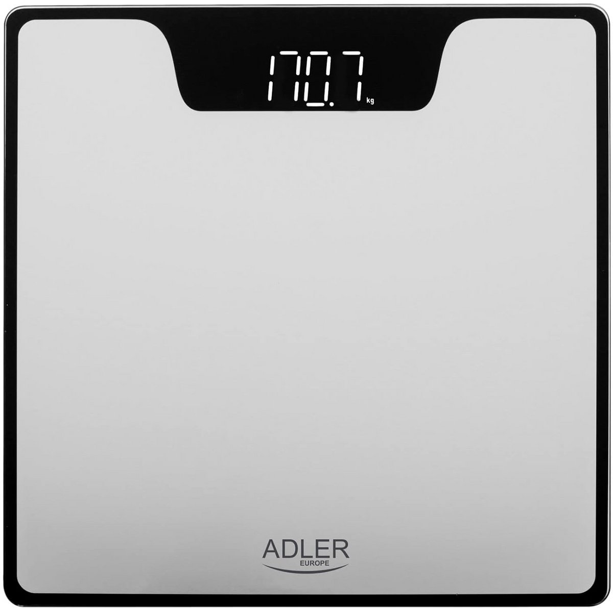 Digitale Personenweegschaal met LED Display en Glasplaat tot 180 kg