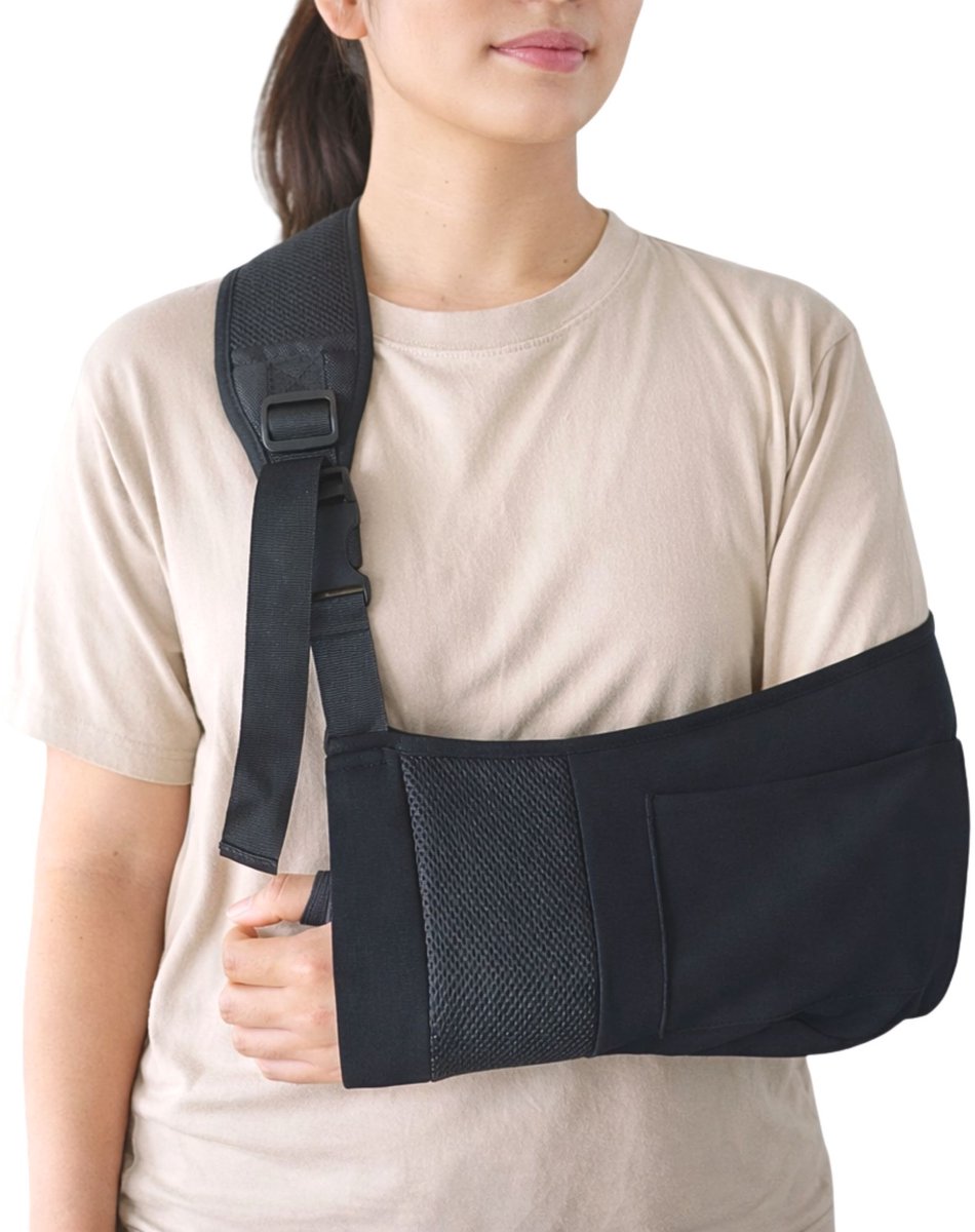 KANGKA® Mitella Arm Sling - Mitella Schouder - Zacht materiaal - Verstelbaar - Universeel - Links en Rechts te Gebruiken