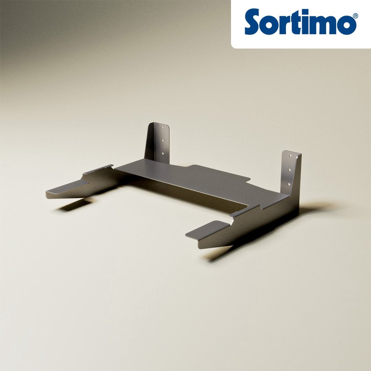 Stackwell Bracket - Gereedschapskist Houder voor Sortimo i-BOXX Rack G actief - Toolcase-Bracket - Opbergsysteem - Gereedschapskofferhouder voor muur & wandmontage - Thermisch verzinkt staal - Roestvrij en duurzaam- Schroeven inbegrepen
