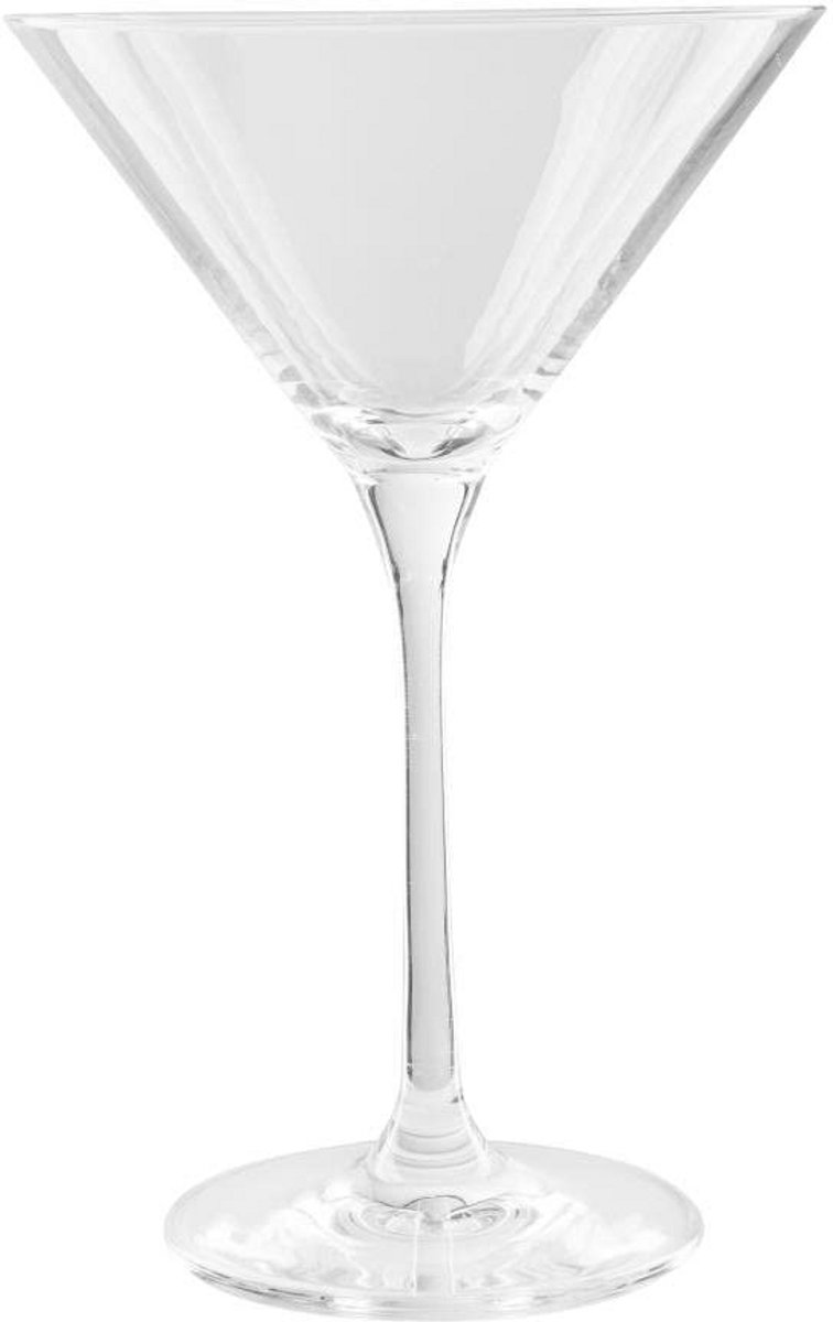 Set van 6 Kristallen Martini Glazen - 260 ml Cocktailglazen voor Drankjes en Restaurant