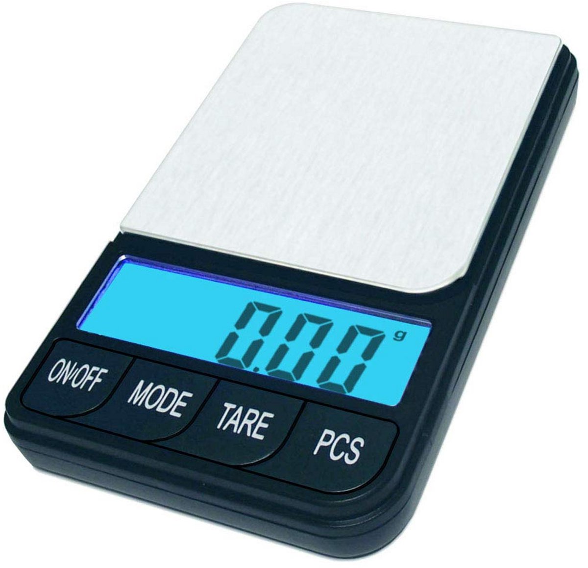 Nauwkeurige Digitale Pocket Weegschaal 300g x 0.01g met Extra Grote Toetsen