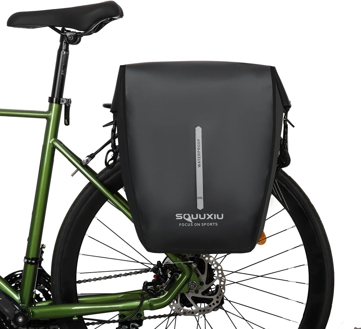 Waterdichte Fietstas voor Bagagedrager - 3-in-1 Multifunctioneel met Schouderriem