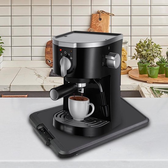 Tomotato Keuken Roltray - Verplaatsbare Caddy voor Apparaten, 41x30 cm, Geschikt voor Koffiezetapparaat en Blender van Merkloos — afbeelding 5