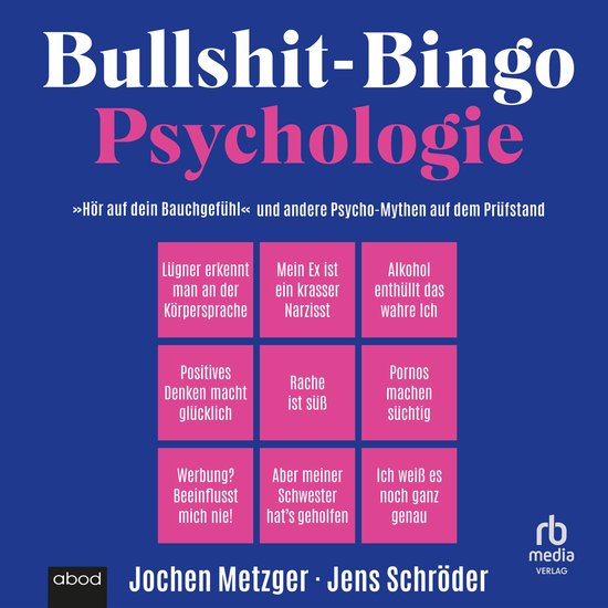 Bullshit-Bingo Psychologie - cover