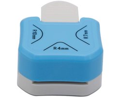 3-in-1 hoekenpons voor papier - Rond knippen 4mm, 7mm & 10mm - Voor scrapbooking & kaarten maken
