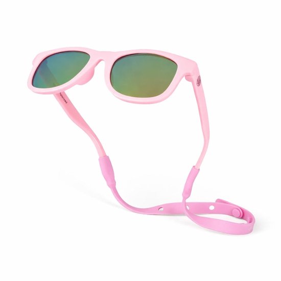Babysunnies Barbie Roze Gepolariseerde Babyzonnebril met Bandje 0-24 Maanden van Merkloos — afbeelding 2