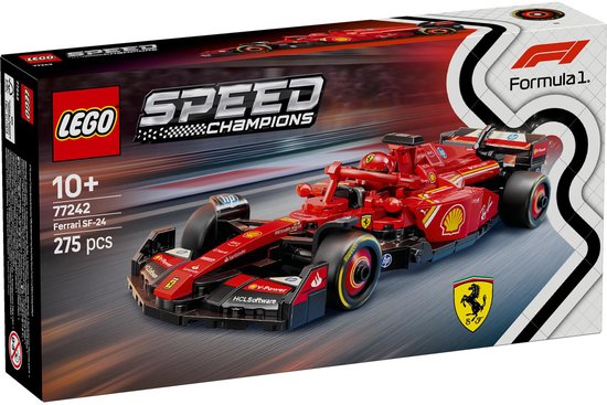 Foto: Lego speed champions ferrari sf 24 f1 racewagen set 77242