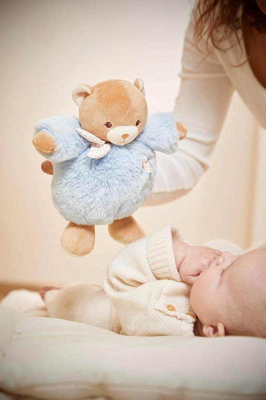 Pluche Beer - Zacht Dier - Baby Comfort - Ideale Maat - 17 cm - Blauw — afbeelding 5