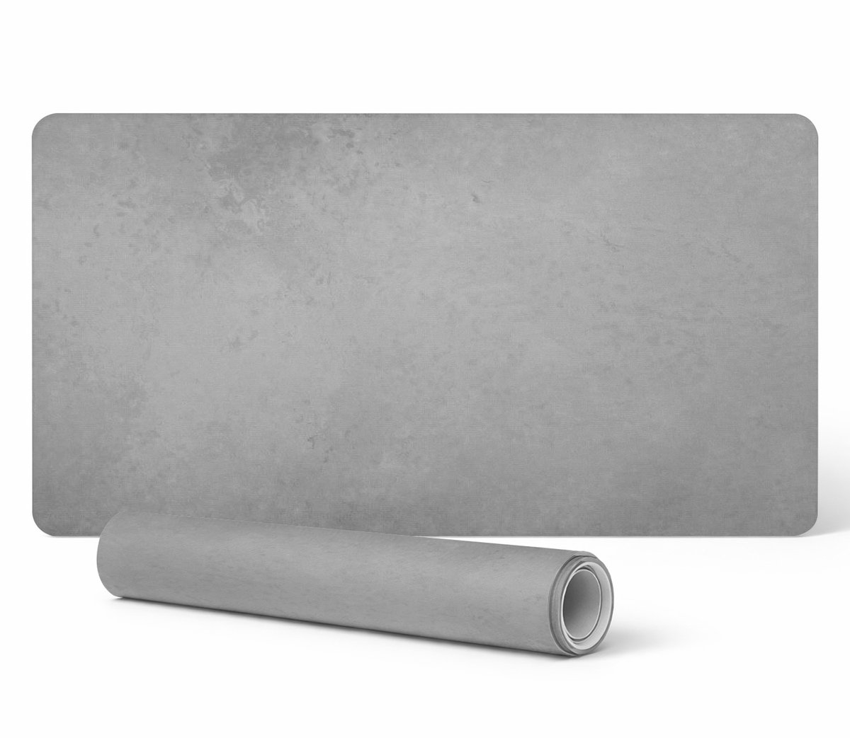 Gaming beschermmat voor toetsenbord en muis, betonstructuur, 90x45 cm