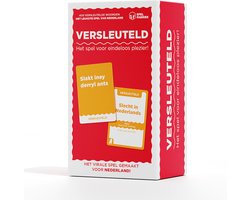 Versleuteld - Verborgen woorden - Partyspel - Kun jij de verborgen boodschappen ontcijferen voordat de tijd om is?