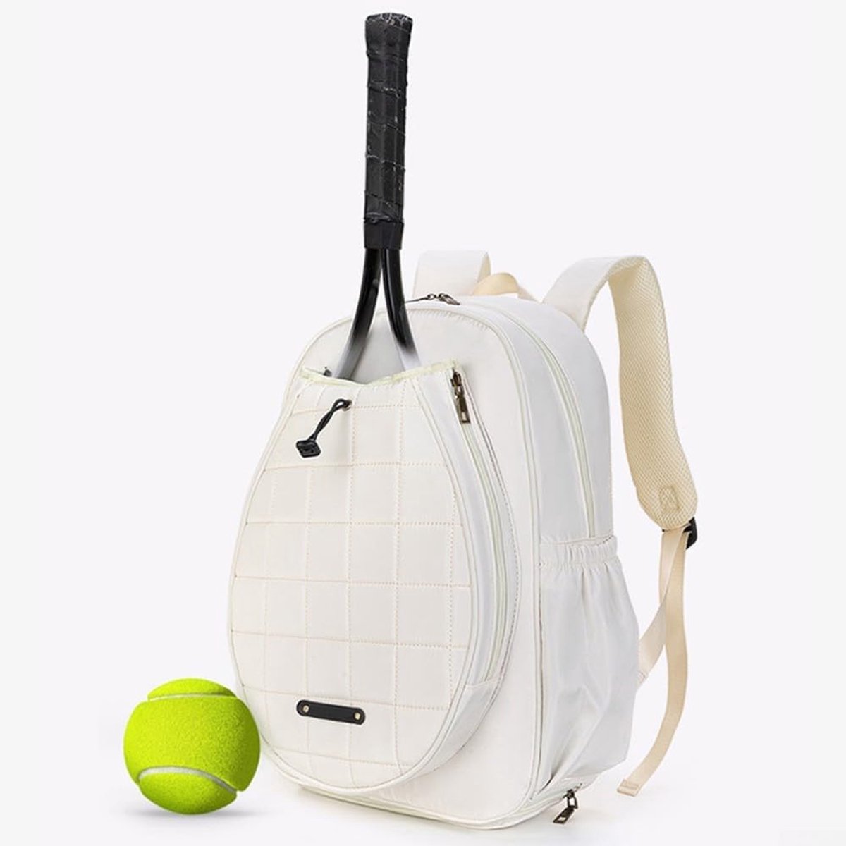 Grote Tennisrugzak voor Dames en Heren - Ruim voor Tennisrackets, Badminton en Pickleball