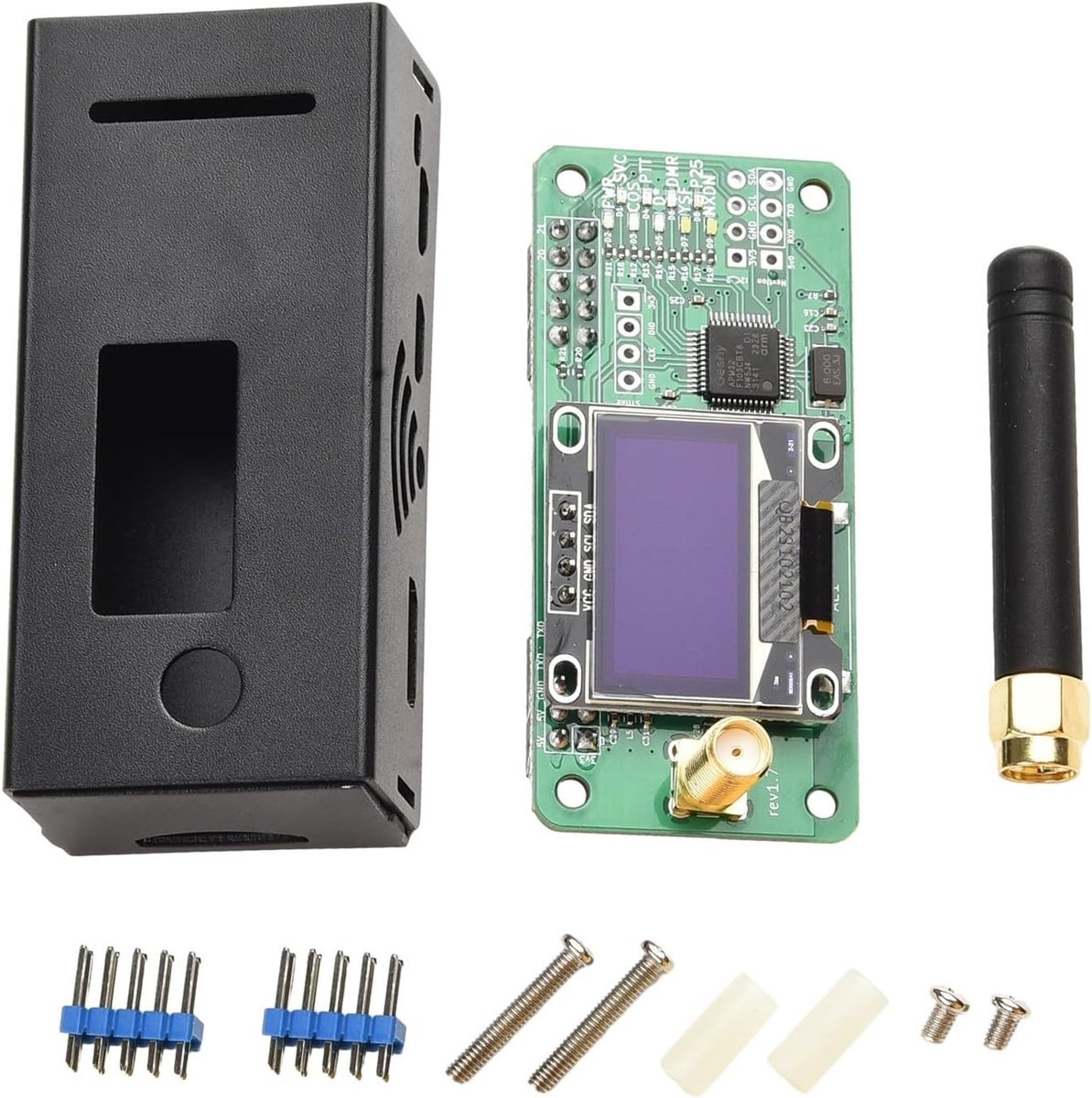 Hotspot Module - MMDVM Uitbreiding - Digitale Radio - UHF VHF Ondersteuning - 10x6x3 cm - Zwart