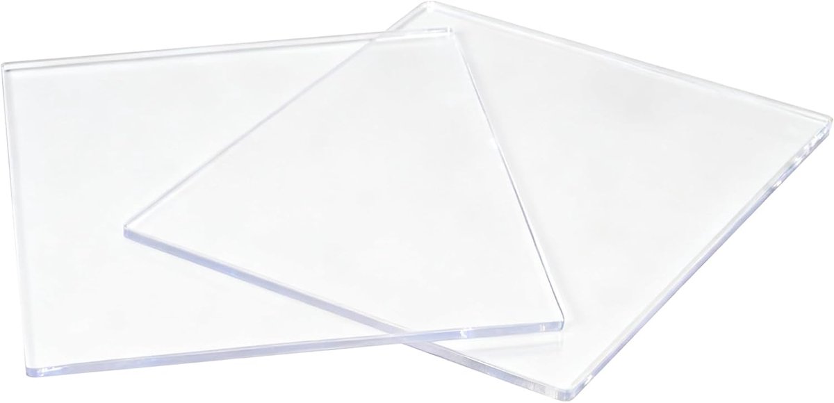 Gel Printplaat - Geldruk Plaat - Kaarten Maken - Herbruikbaar Zacht Materiaal - 30x35 cm - Transparant