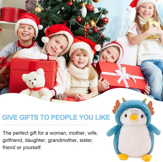 Knuffeldier Pinguïn Pluche Speelgoed 20 cm Zacht en Schattig Cadeau voor Kinderen van Merkloos — afbeelding 4