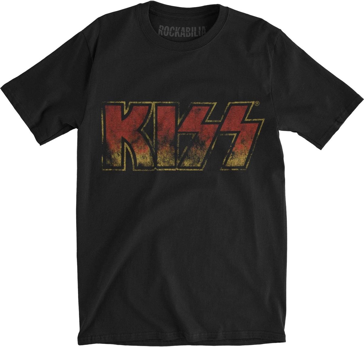 Unisex T-shirt - Klassiek shirt - Casual dragen - Vintage logo - Maat XL - Zwart