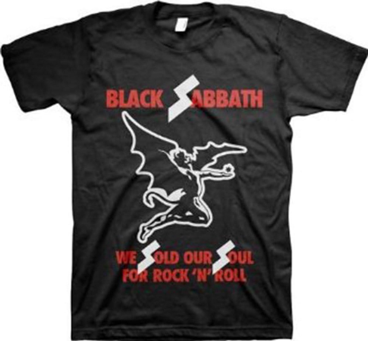 Heren T-shirt - Kleding met tekst - Casual dagelijks gebruik - Officieel gelicentieerd product - 453 gram - Zwart