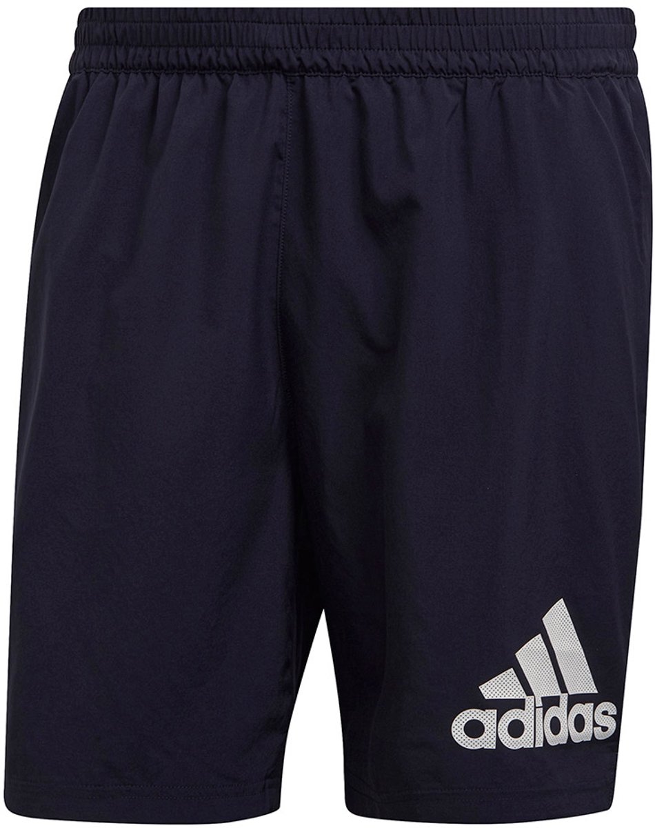 adidas Short Heren Running Run It Donkerblauw
