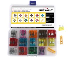 Auto Zekeringen Set - Reserve Zekeringen - Voertuig Elektronica - Compleet Assortiment - 126 Stuks