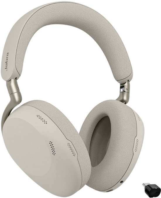 Jabra Evolve3 85 MS Link390c Draadloze Office Headset Grijs