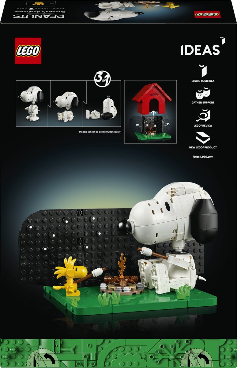 LEGO Ideas - Peanuts: Snoopy's Doghouse - 21368 – foto 5
