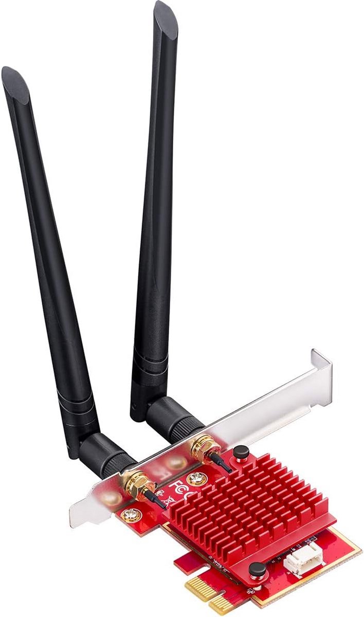 AX3000 WiFi 6 PCIe Kaart met Bluetooth 5.0 Adapter voor Desktop PC