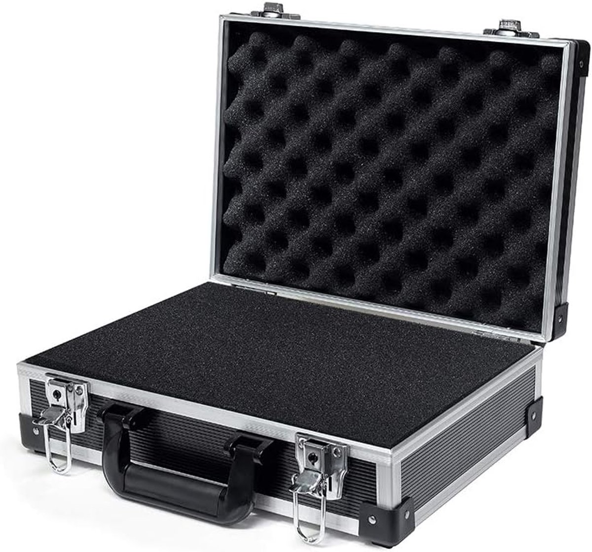 Stevige Aluminium Koffer met Op maat Maakbaar Schuim – Beschermende Hardcase