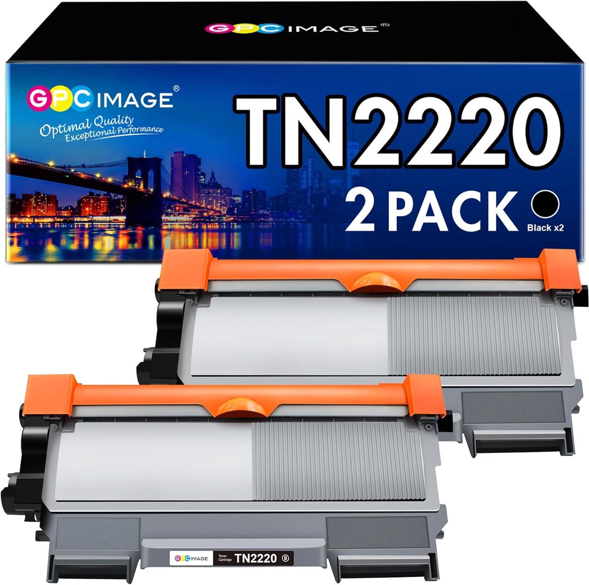 Toner Cartridge Vervanging voor TN2220 TN2010 voor MFC-7460DN 7360N - Hoge Capaciteit