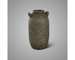 Brynxz Rustieke Vaas Majestic Brown - Maat M 34 x 17 cm - Landelijke Kruik