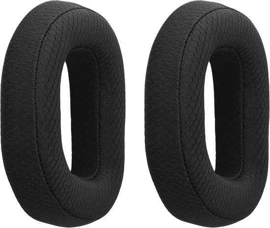 YAPKOLV 10 Stuks Vervangende Oorkussens – 50 Mm Schuim – Zwart – Universeel Voor Hoofdtelefoons – Verbetert Comfort En Geluid