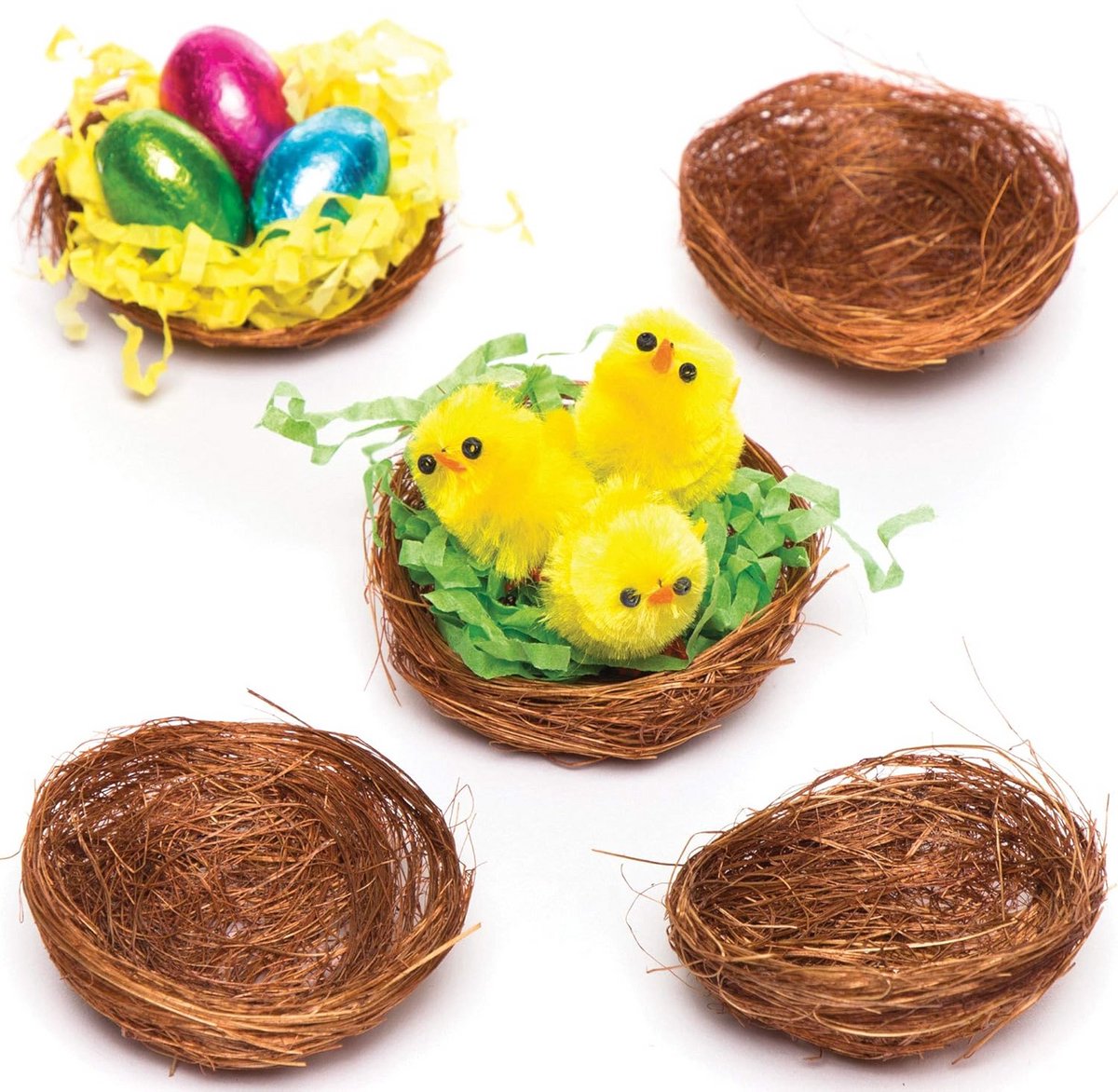 15 Mini Vogelhuisjes Knutselen - Paasdecoratie & Lenteknutsels