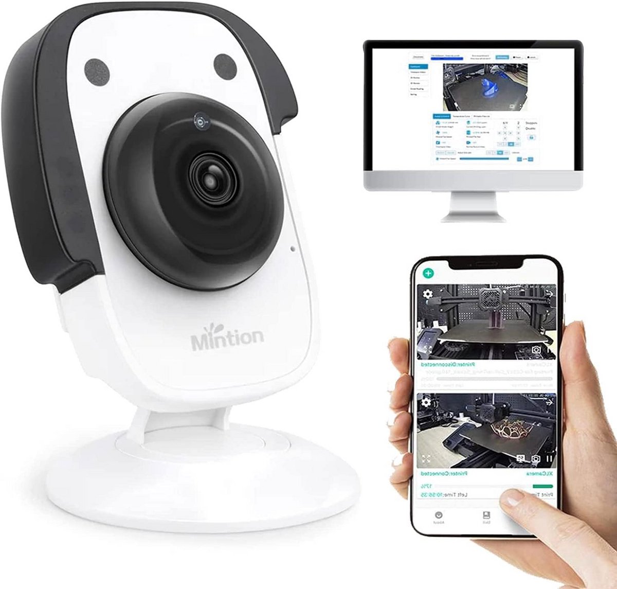 Wifi Camera voor 3D Printer met Timelapse en Remote Monitoring